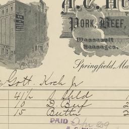 A. C. Hunt & Co.. Bill