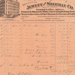 Jewett and Sherman Co.. Bill
