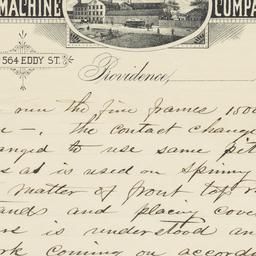 Providence Machine Company....