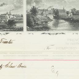 Rumford Chemical Works. Bill