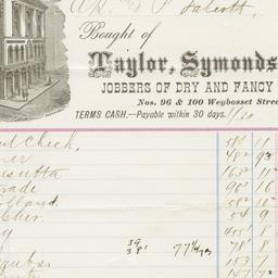 Taylor, Symonds & Co.. ...