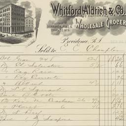 Whitford Aldrich & Co.....