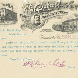 W. C. Graichen Glove Compan...