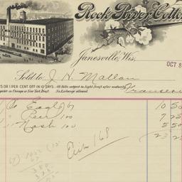 Rock River Cotton Co.. Bill