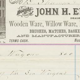 John H. Eddy & Co.. Bill