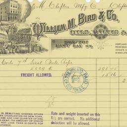 William M. Bird & Co.. ...