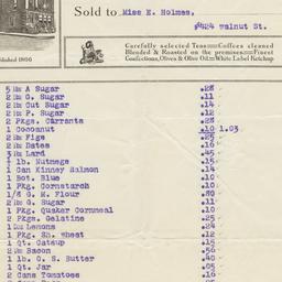 B. & J. Saylor. Bill