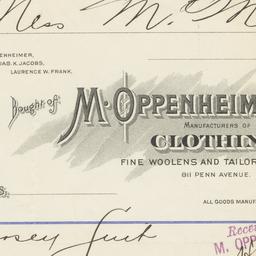 M. Oppenheimer & Co.. Bill