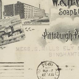 W. & H. Walker. Envelope