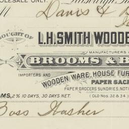 L. H. Smith Wooden Ware &am...