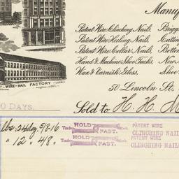 Chas. F. Baker & Co.. Bill