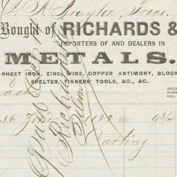 Richards & Co.. Bill