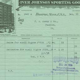 Iver Johnson Sporting Goods...