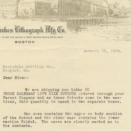 Forbes Lithograph Mfg. Co.....