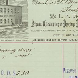 L. H. Daloz. Bill