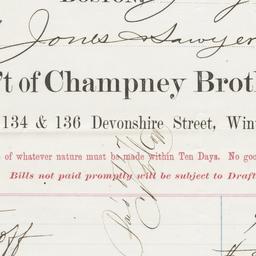 Champney, Brothers & Co...