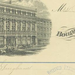 R. H. White & Co.. Bill