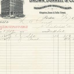 Brown, Durrell & Co.. L...