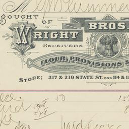Wright Bros. & James. Bill