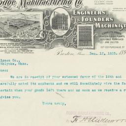 Dodge Manufacturing Co.. Le...