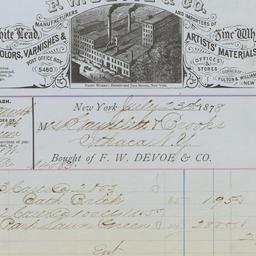 F.W. Devoe & Co.. Bill