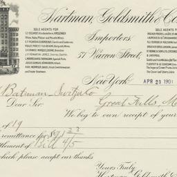 Hartman, Goldsmith & Co...