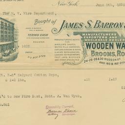 James S. Barron & Co.. ...