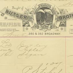 Butler Brothers. Bill