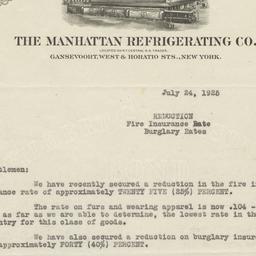 Manhattan Refrigerating Co....