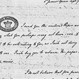 [Document, 1794 September 07]