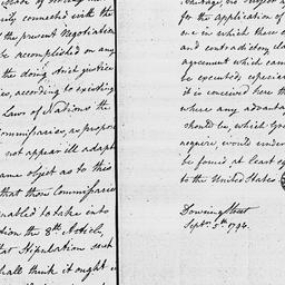 [Document, 1794 September 05]