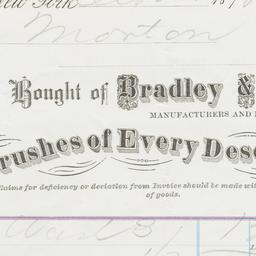 Bradley & Smith. Bill