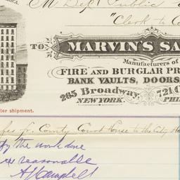 Marvin's Safe Co.. Bill