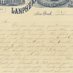 Lanphear & Haff. Letter