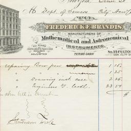 Frederick F. Brandis. Bill