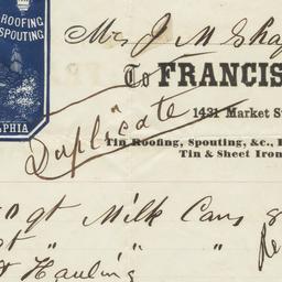 Francis P. Rogers. Bill