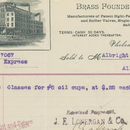 J. E. Lonergan & Co.. Bill