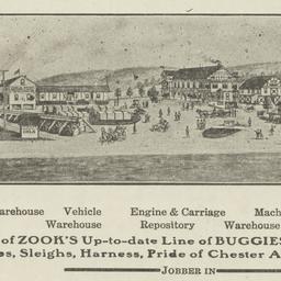 Henry S. Zook. Card stock