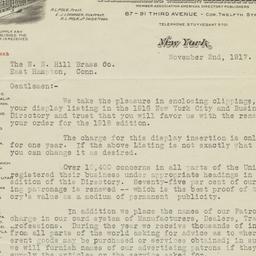 R.L. Polk & Co.. Letter