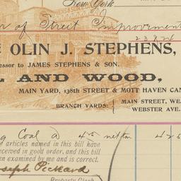 Olin J. Stephens. Bill