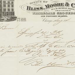 Bliss, Moore & Co.. Bill
