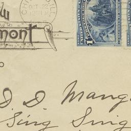 New Tremont. Envelope