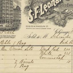 S. F. Leonard. Bill