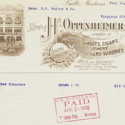 J. E. Oppenheimer. Bill