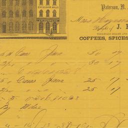 J. P. Huntoon. Bill