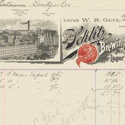 Jos. Schlitz Brewing Co.. Bill