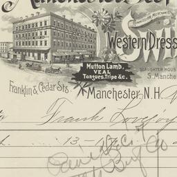 Manchester Beef Co.. Bill