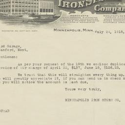 Minneapolis Iron Store Comp...