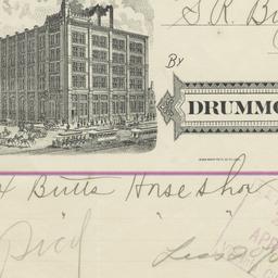 Drummond Tobacco Co.. Bill