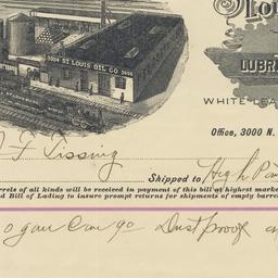 Saint Louis Oil Co. Bill